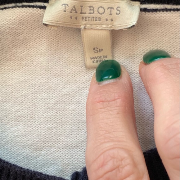 Talbots Charming Cardigan, size petite small. - Picture 3 of 7